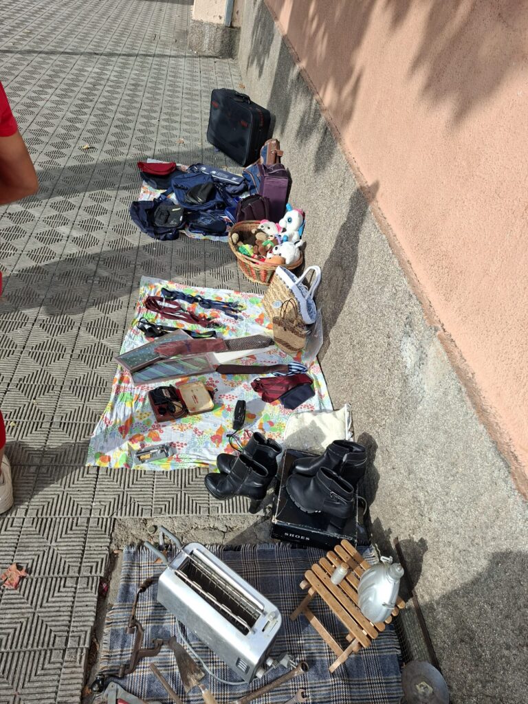 Attività sgombero abusivi piazza del Popolo