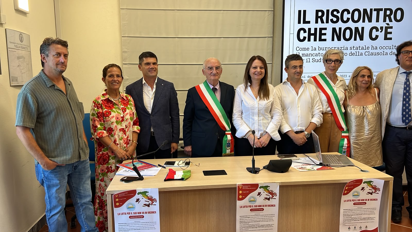 Bacoli – Confernza Stampa Rete Civica Meridionale
