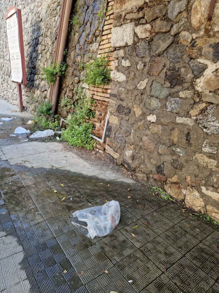 Centro storico abbandonato