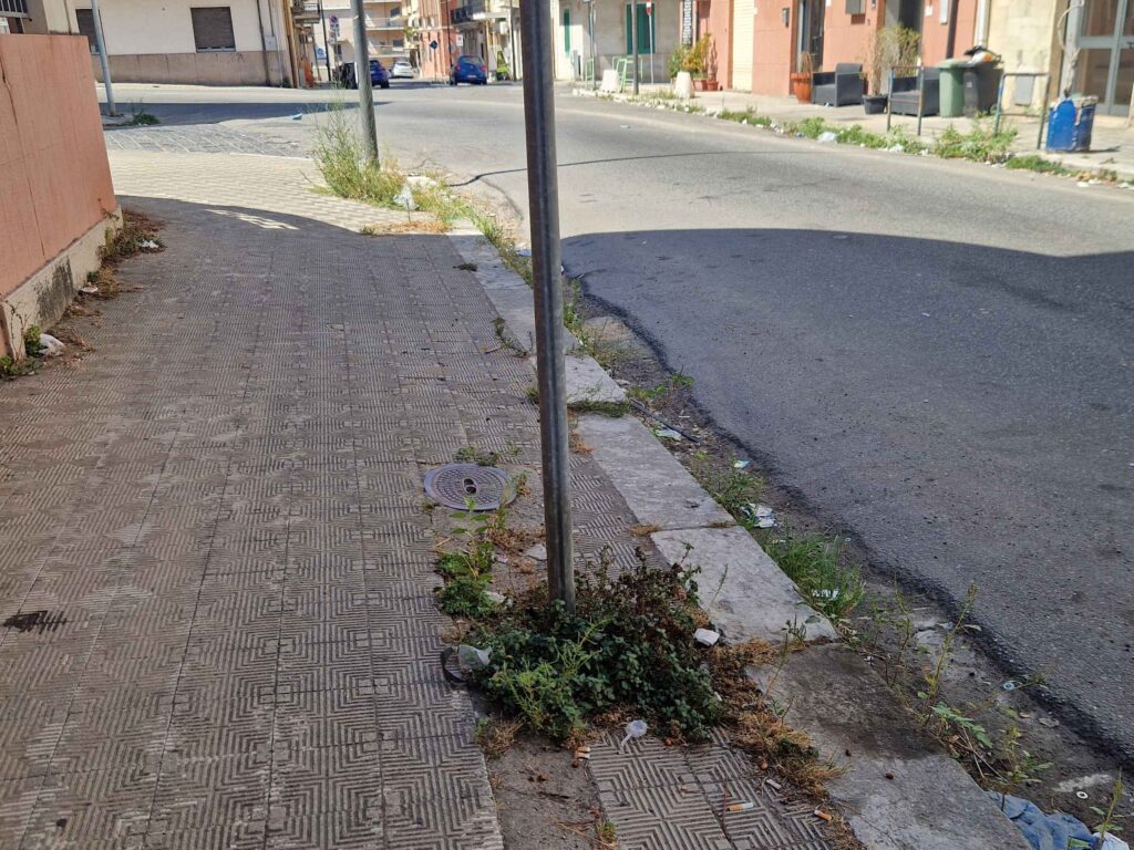 Centro storico abbandonato