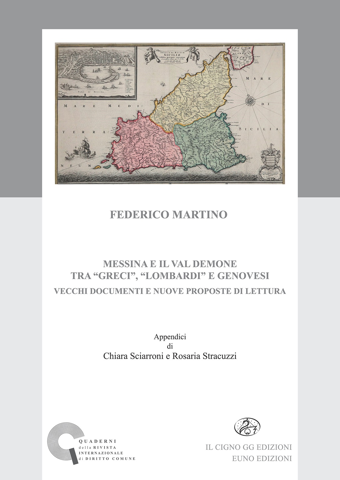 Copertina libro Messina e il Valdemone