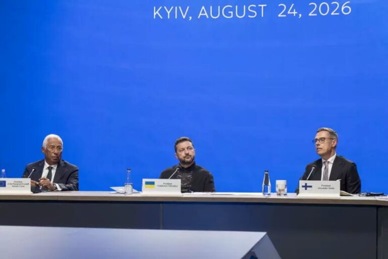 Costa, Zelensky e Stubb