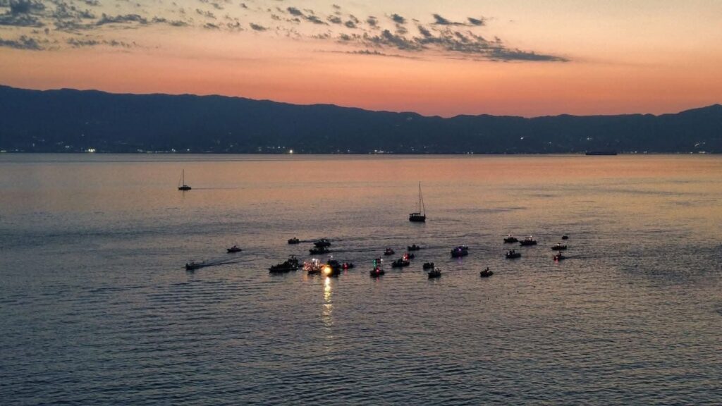 Gallico marina Processione e Calata a mare Maria S.S. del porto Salvo