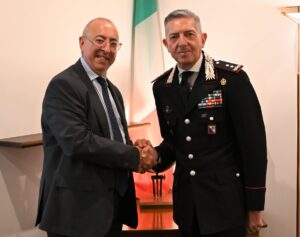 Generale Sciuto incontra il Prefetto Di Nuzzo