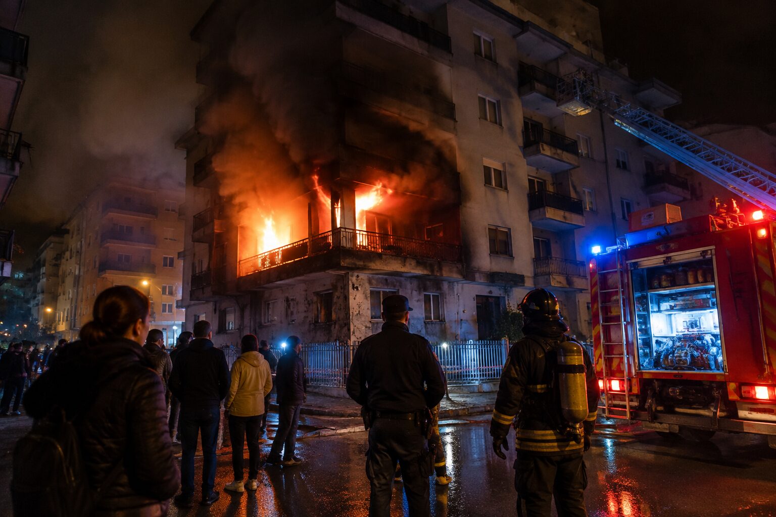 Incendio abitazione