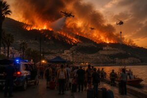 Incendio boschivo