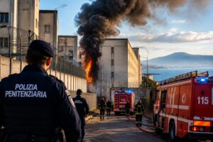 Incendio carcere
