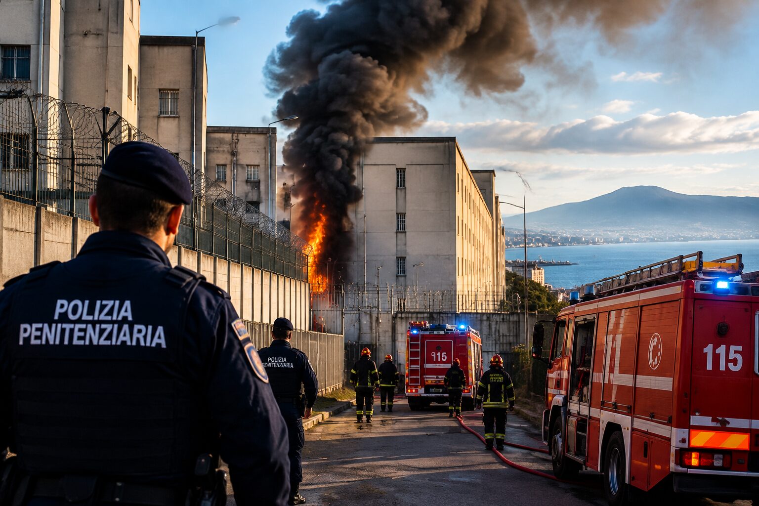 Incendio carcere