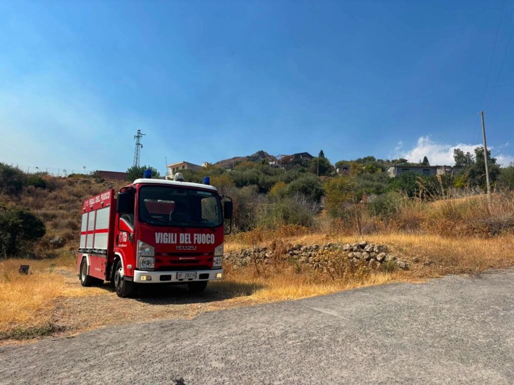 Incendio taormina