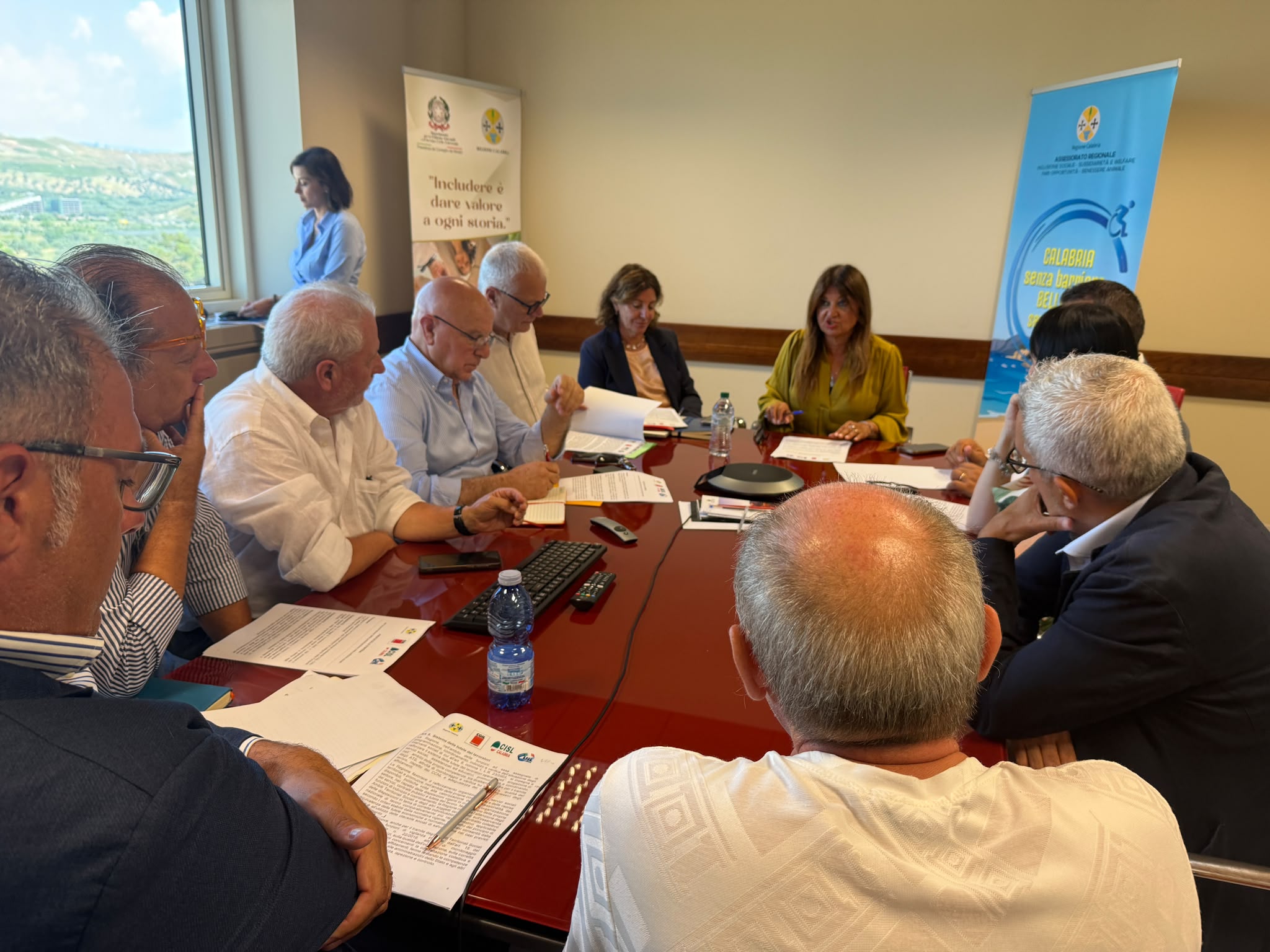 Incontro sindacati – Regione Calabria