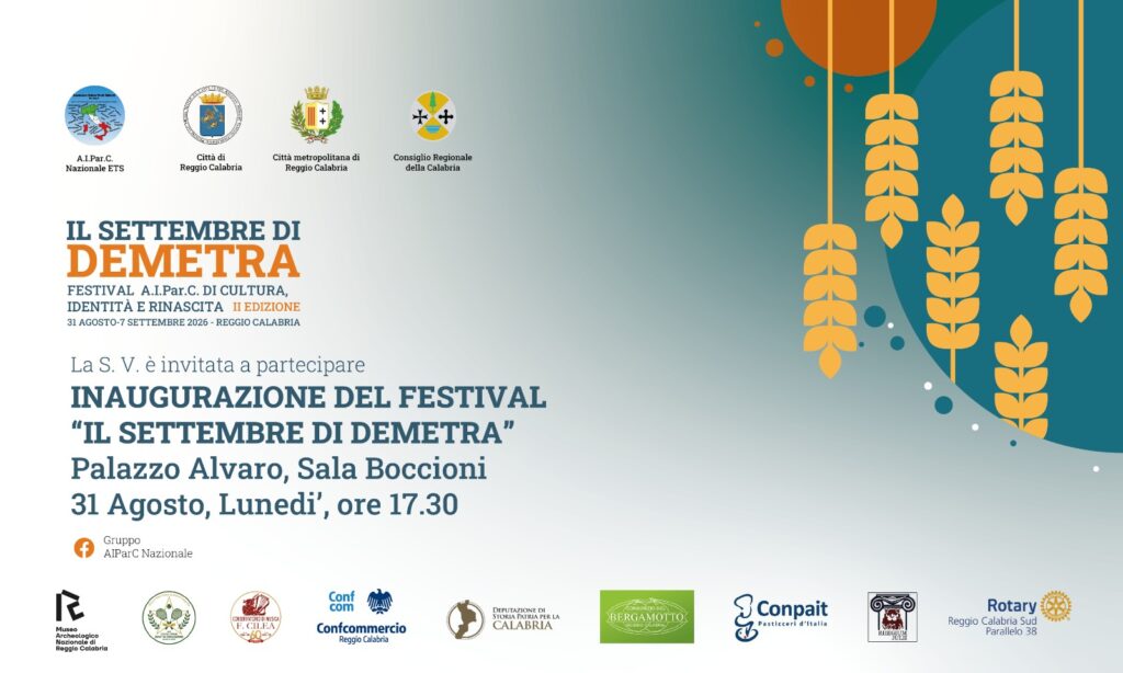 Programma Brochure Settembre Demetra 2026