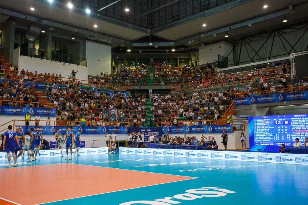 Italia Brasile pallavolo Messina