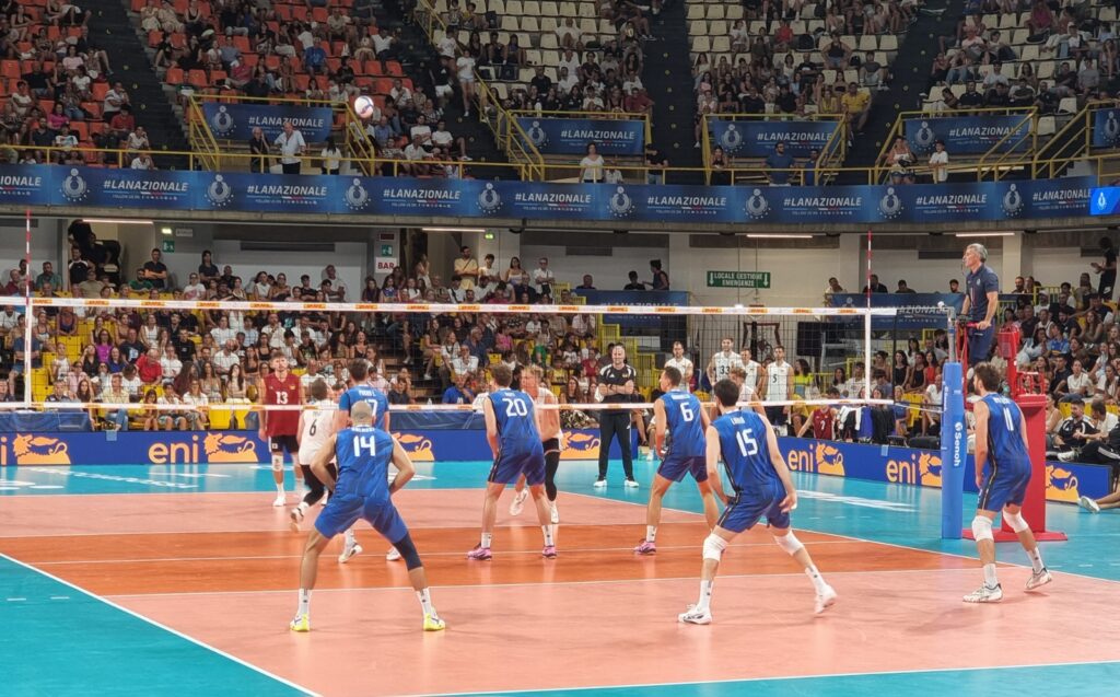 Italia-Germania Volley a Reggio Calabria
