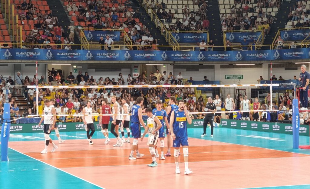 Italia-Germania Volley a Reggio Calabria