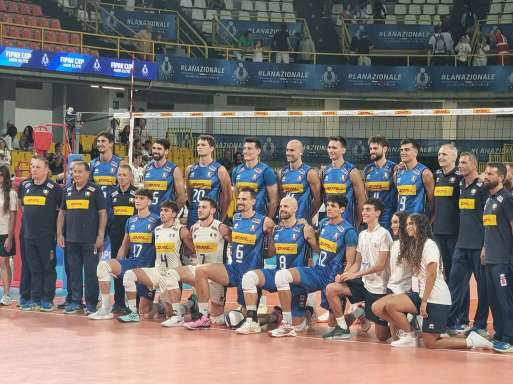 Italia-Germania maschile di volley al PalaCalafiore