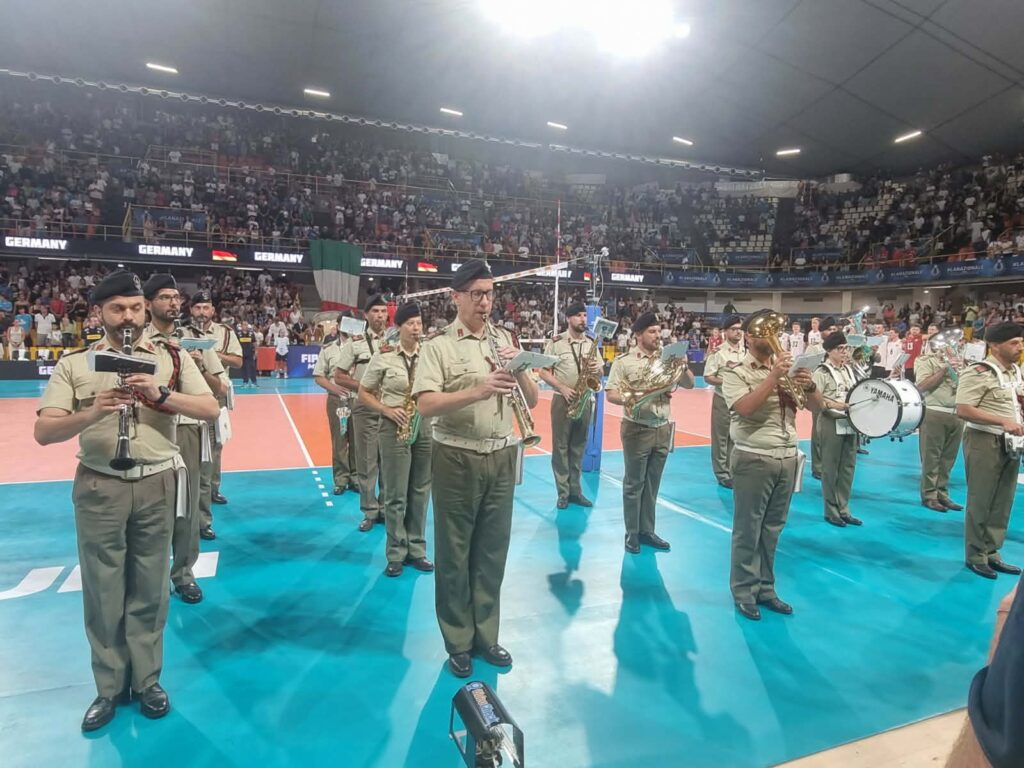 Italia-Germania maschile di volley al PalaCalafiore