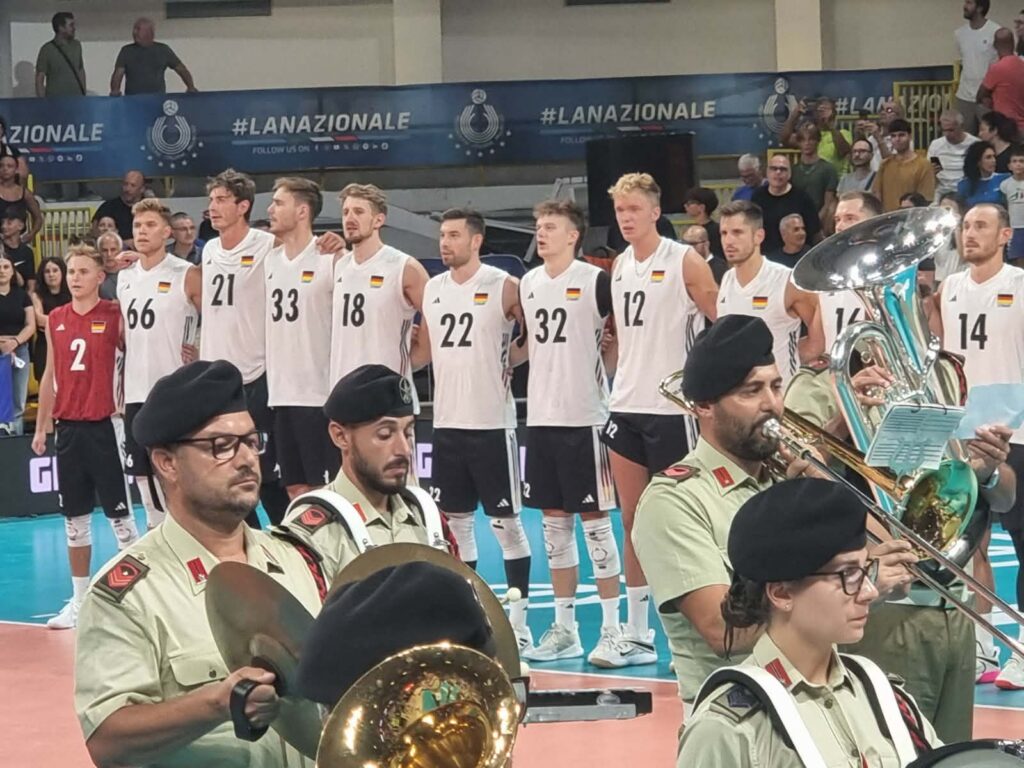 Italia-Germania maschile di volley al PalaCalafiore