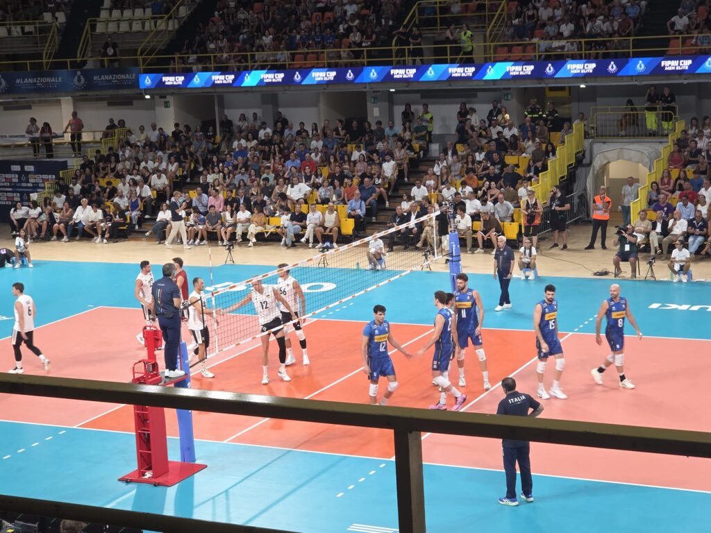 Italia-Germania volley maschile PalaCalafiore