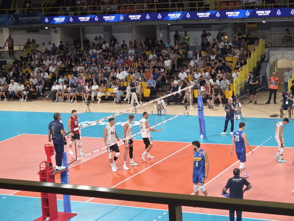 Italia-Germania volley maschile PalaCalafiore