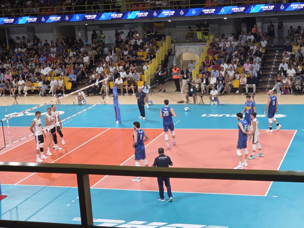 Italia-Germania volley maschile PalaCalafiore