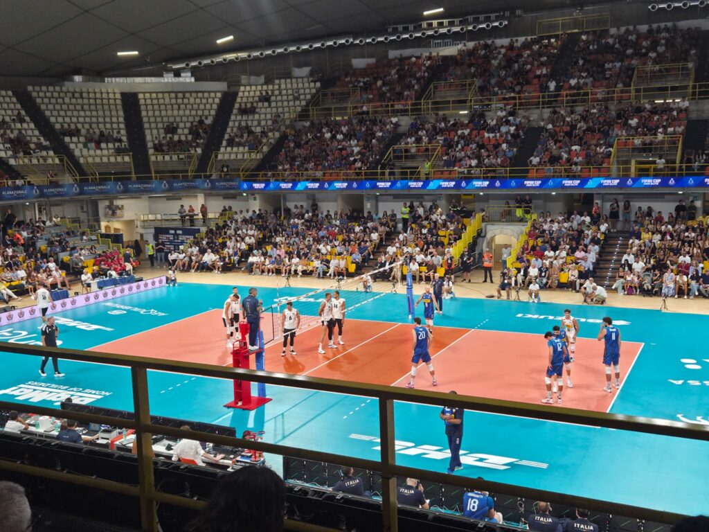 Italia-Germania volley maschile PalaCalafiore