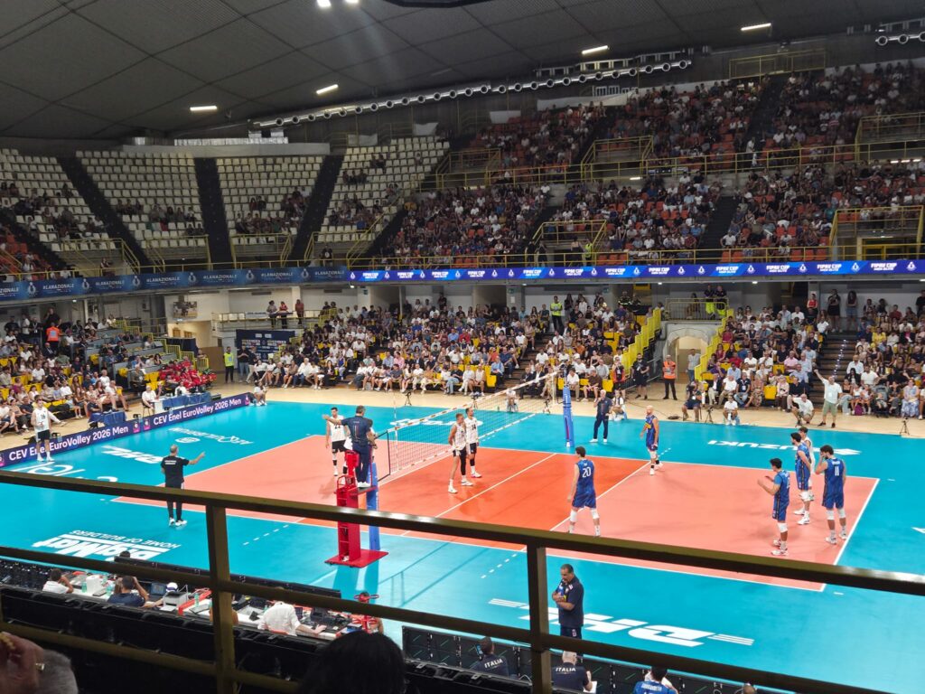 Italia-Germania volley maschile PalaCalafiore
