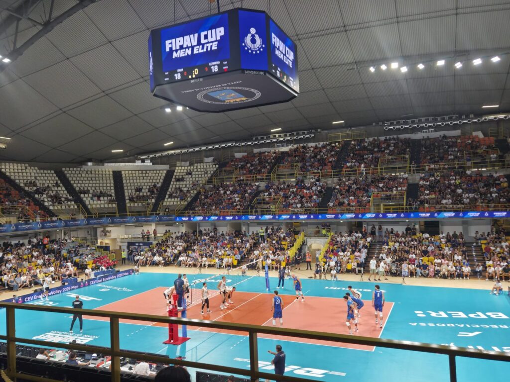Italia-Germania volley maschile PalaCalafiore