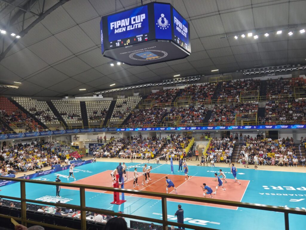 Italia-Germania volley maschile PalaCalafiore