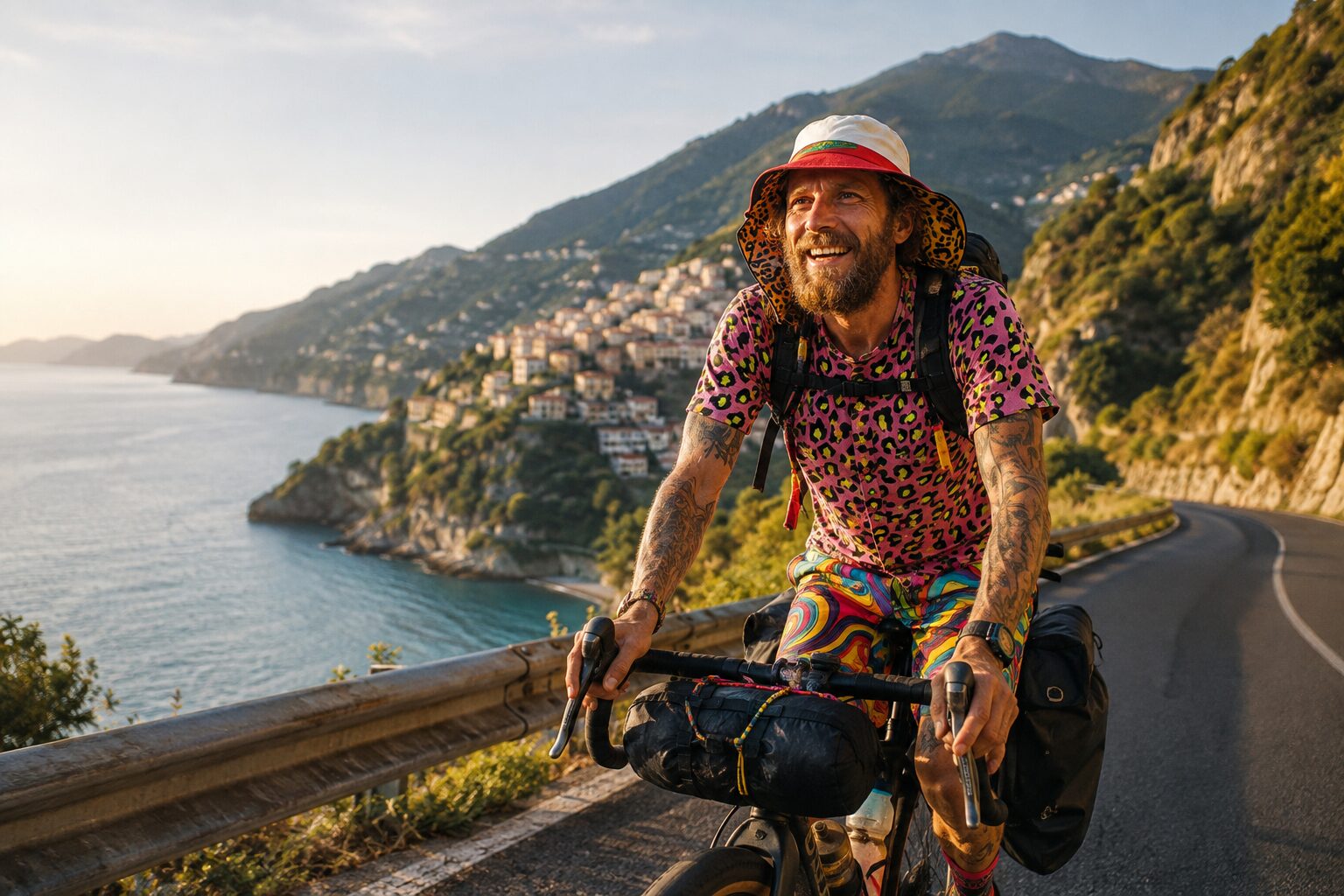 Jovanotti in bici