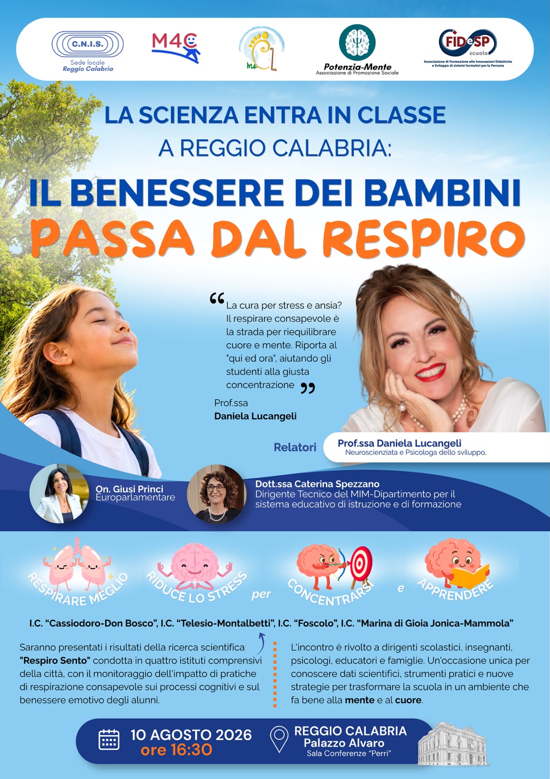 Locandina Daniela Lucangeli