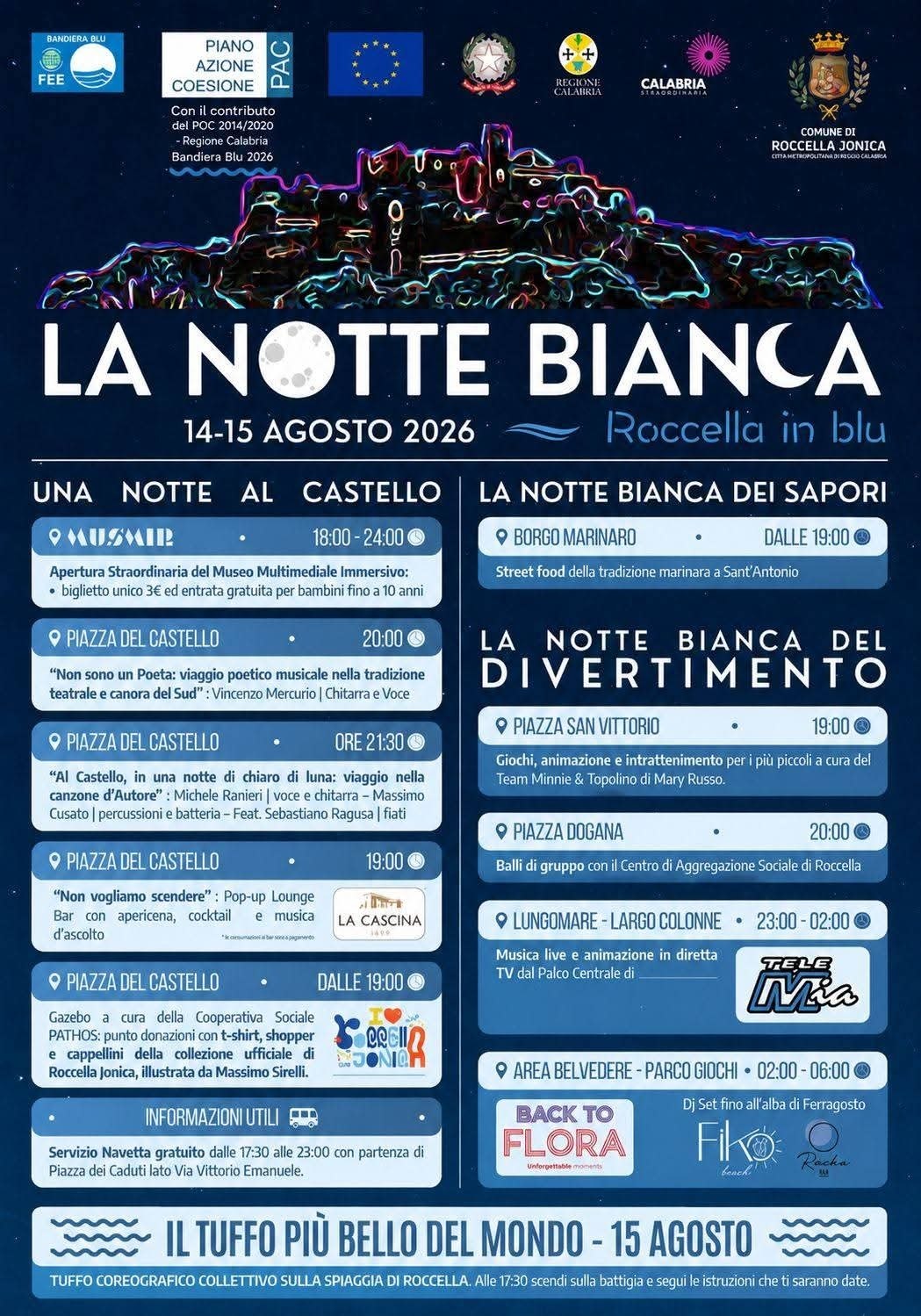 Locandina Notte Bianca 2026
