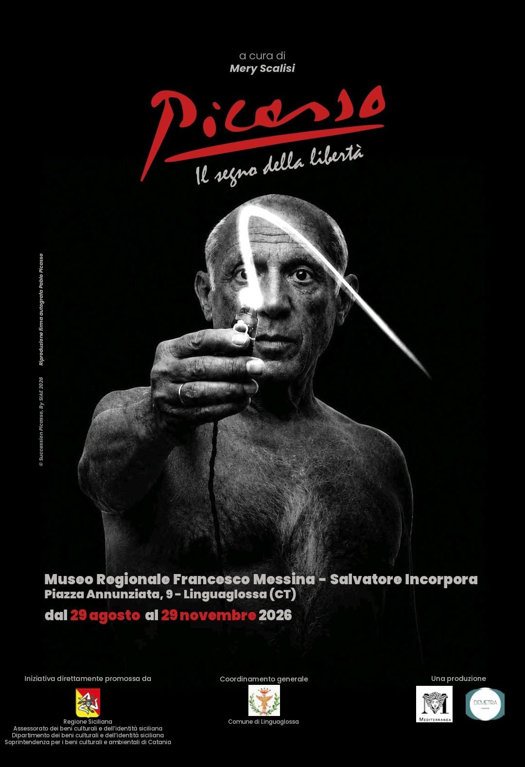 Locandina Picasso Linguaglossa