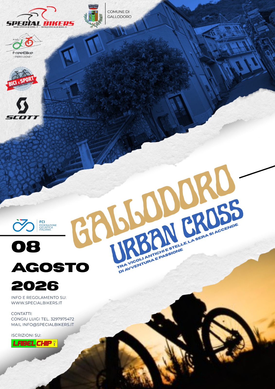 Locandina gallodoro Urban Cross