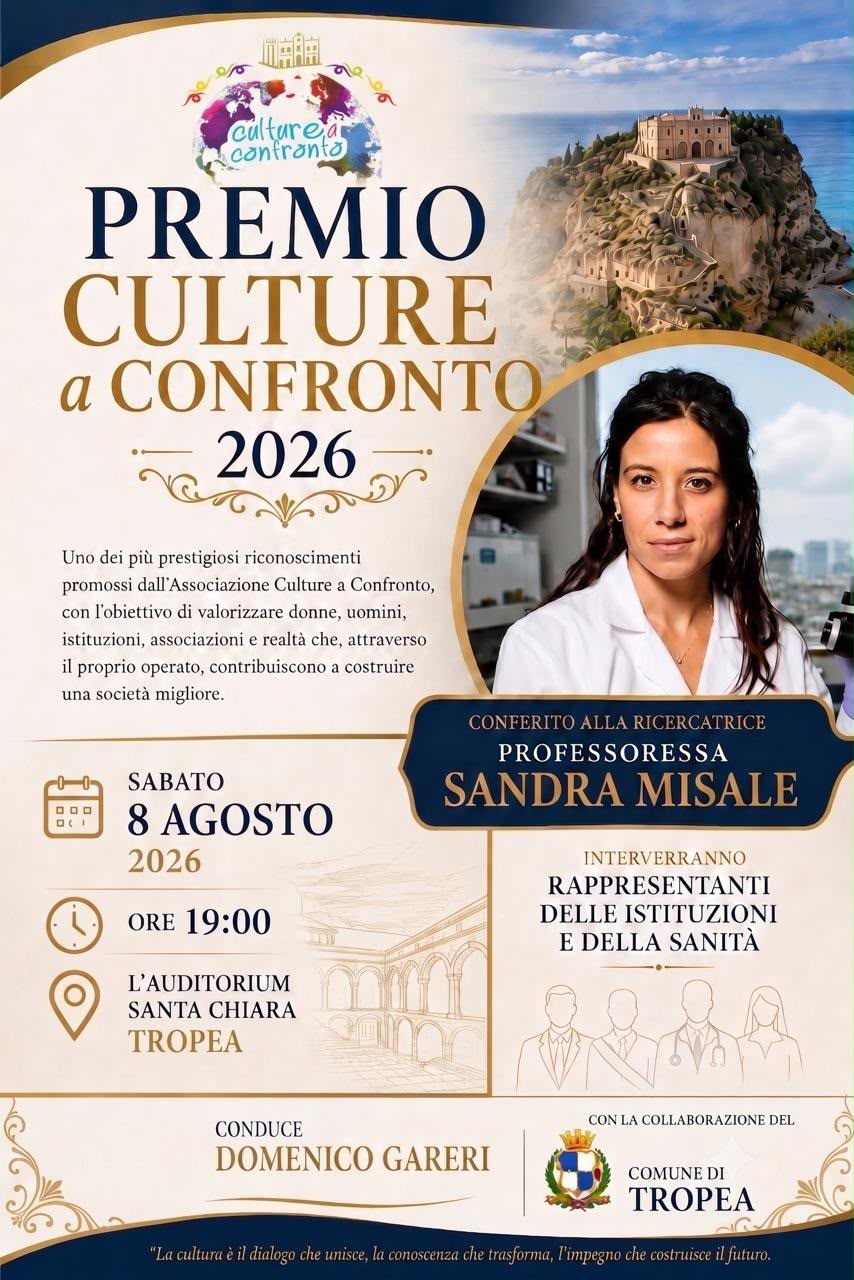 Locandina premio Culture a Confronto