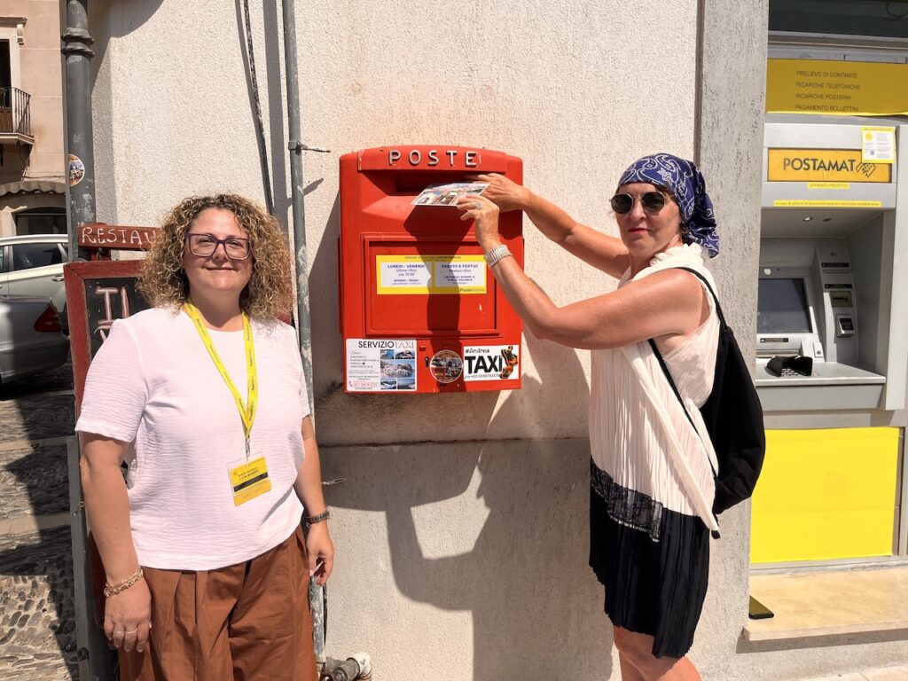 Miriam, turista francese