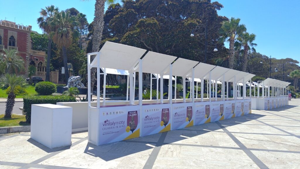 Montaggio Stand Vinitaly and the City Reggio Calabria