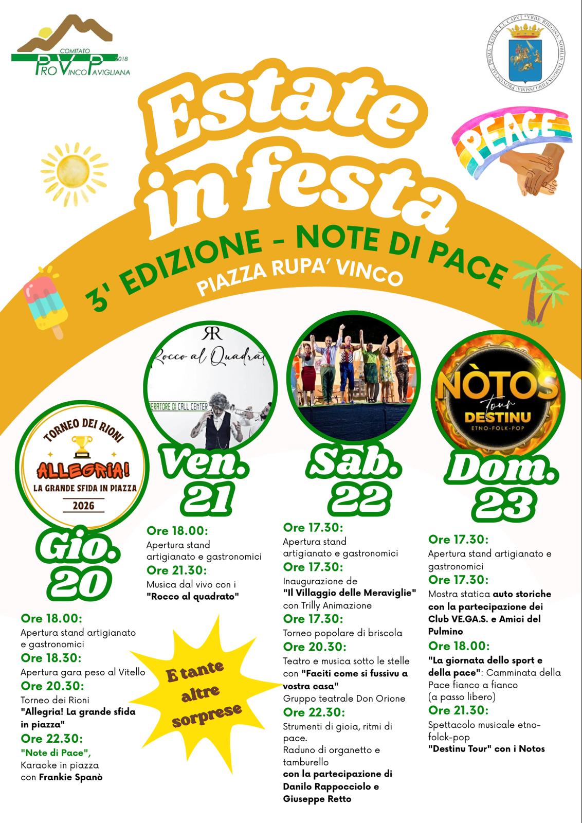 Note di pace
