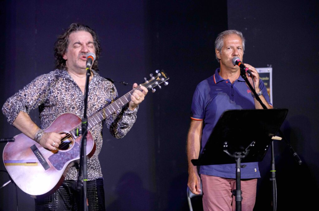 Peppe Voltarelli ed Ermanno Profazio