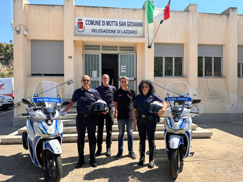 Polizia municipale Motta San Giovanni 21 agosto 2026