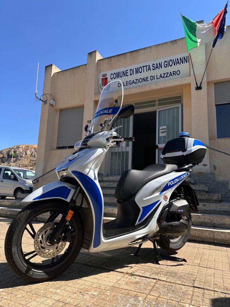 Polizia municipale Motta San Giovanni 21 agosto 2026