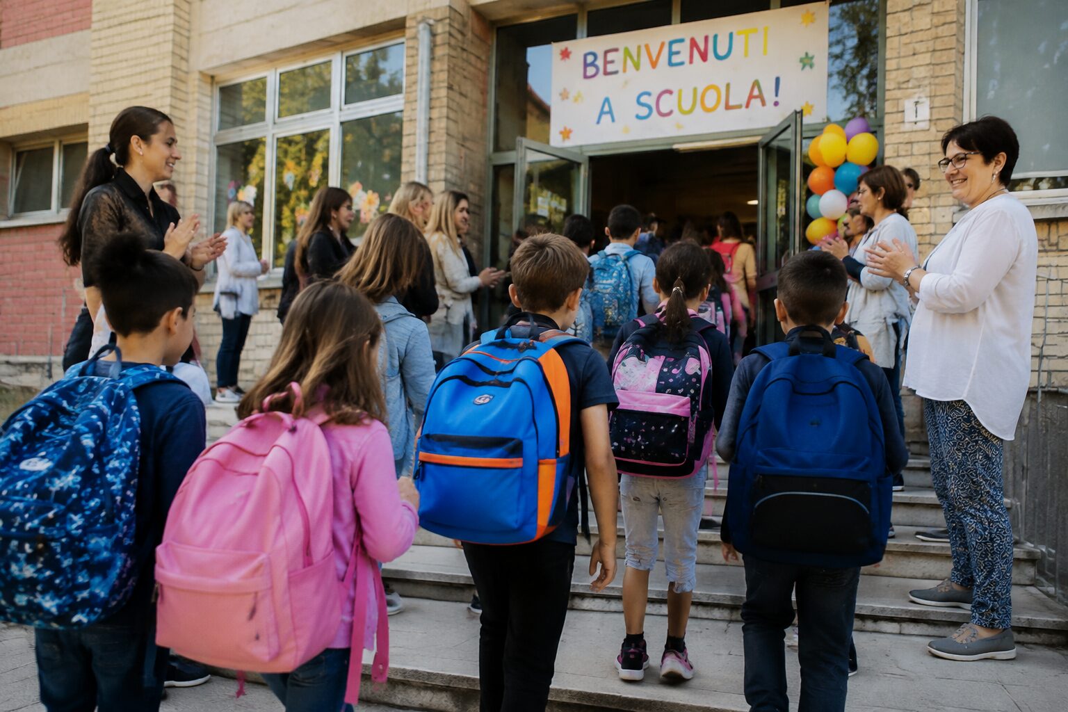 Primo giorno di scuola