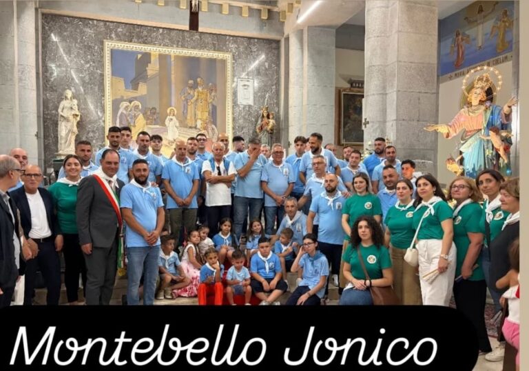 Processione Maria Assunta in Cielo 15 agosto Montebello Ionico