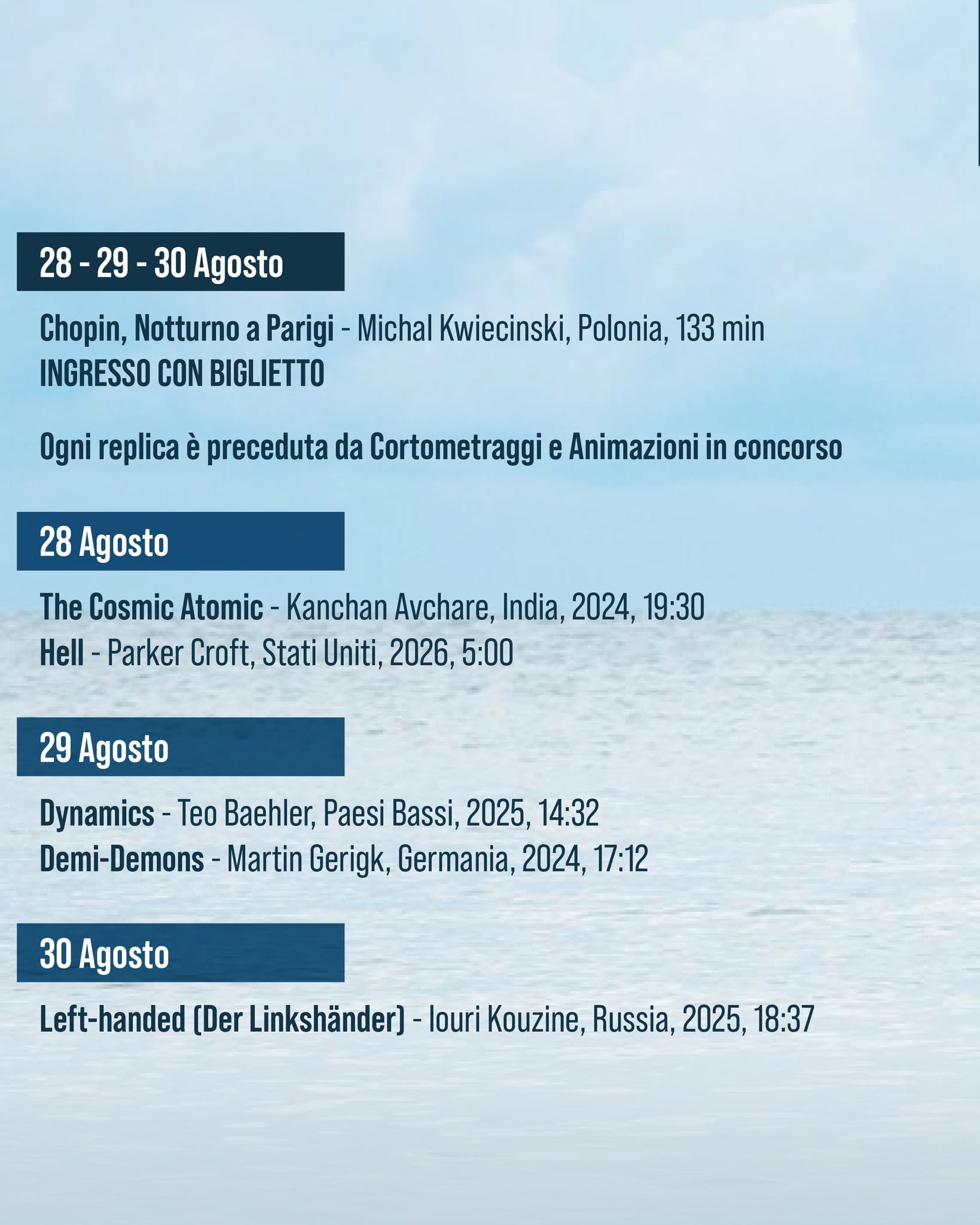 Programma Filmuzik Locri