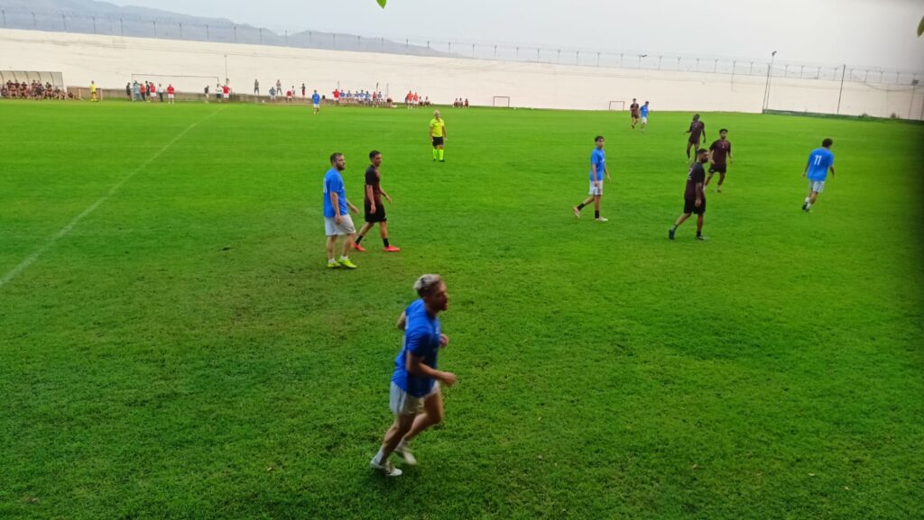 Reggina Catona allenamento congiunto al Sant'Agata