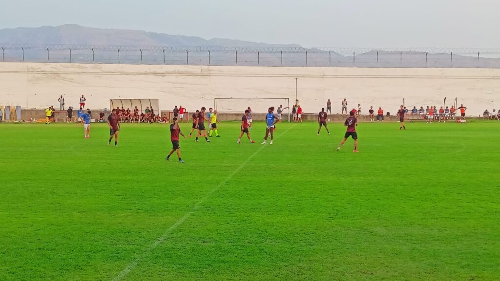 Reggina Catona allenamento congiunto al Sant'Agata