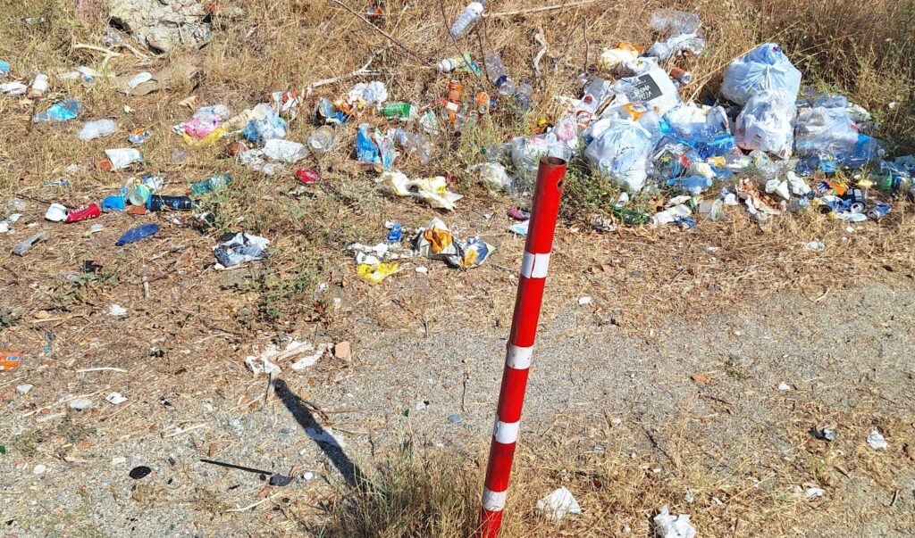 Rifiuti sotto ex autodromo Sant'Agata Messina