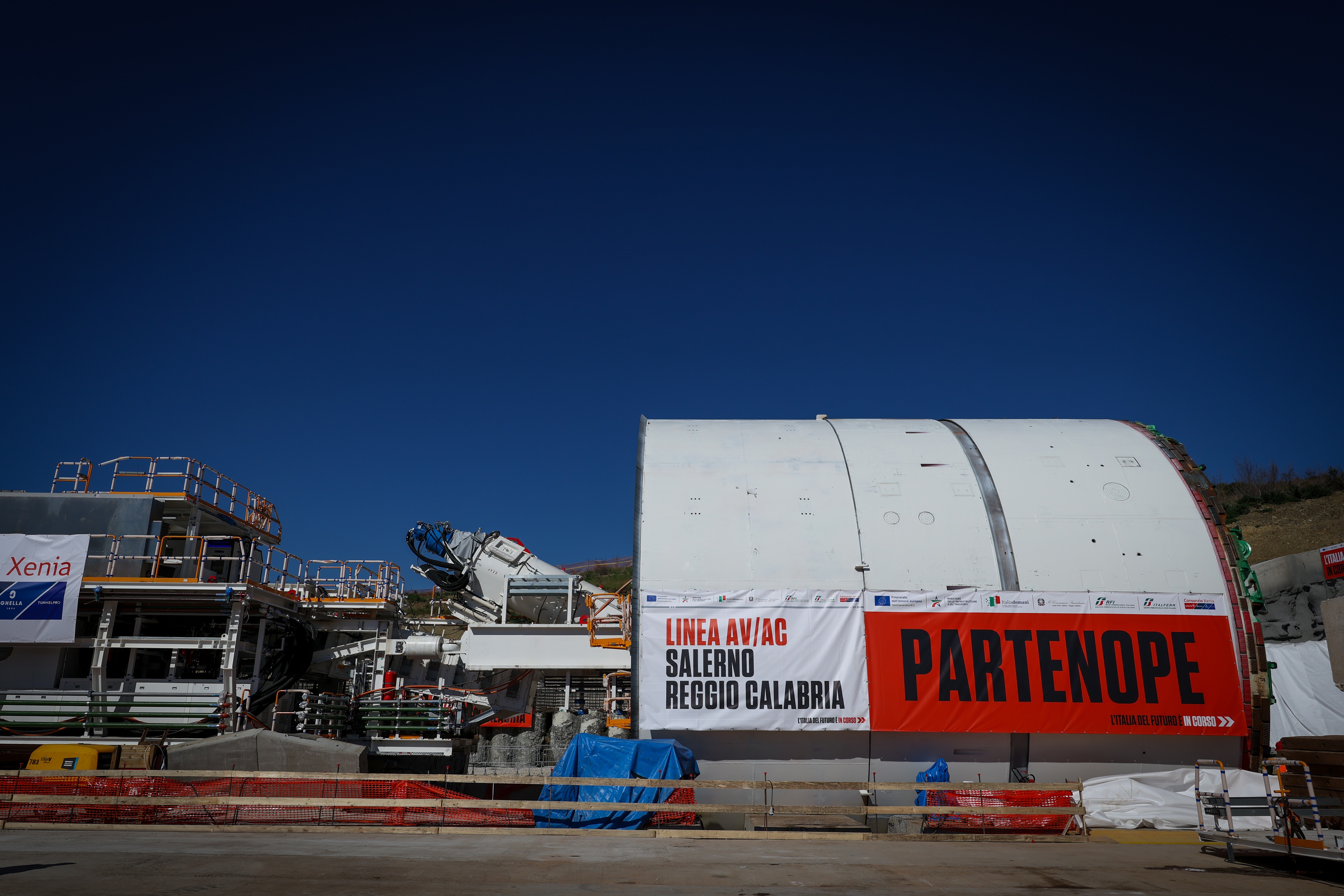 Alta Velocità Salerno-Reggio Calabria, i lavori procedono: la TBM Leucosia compl
