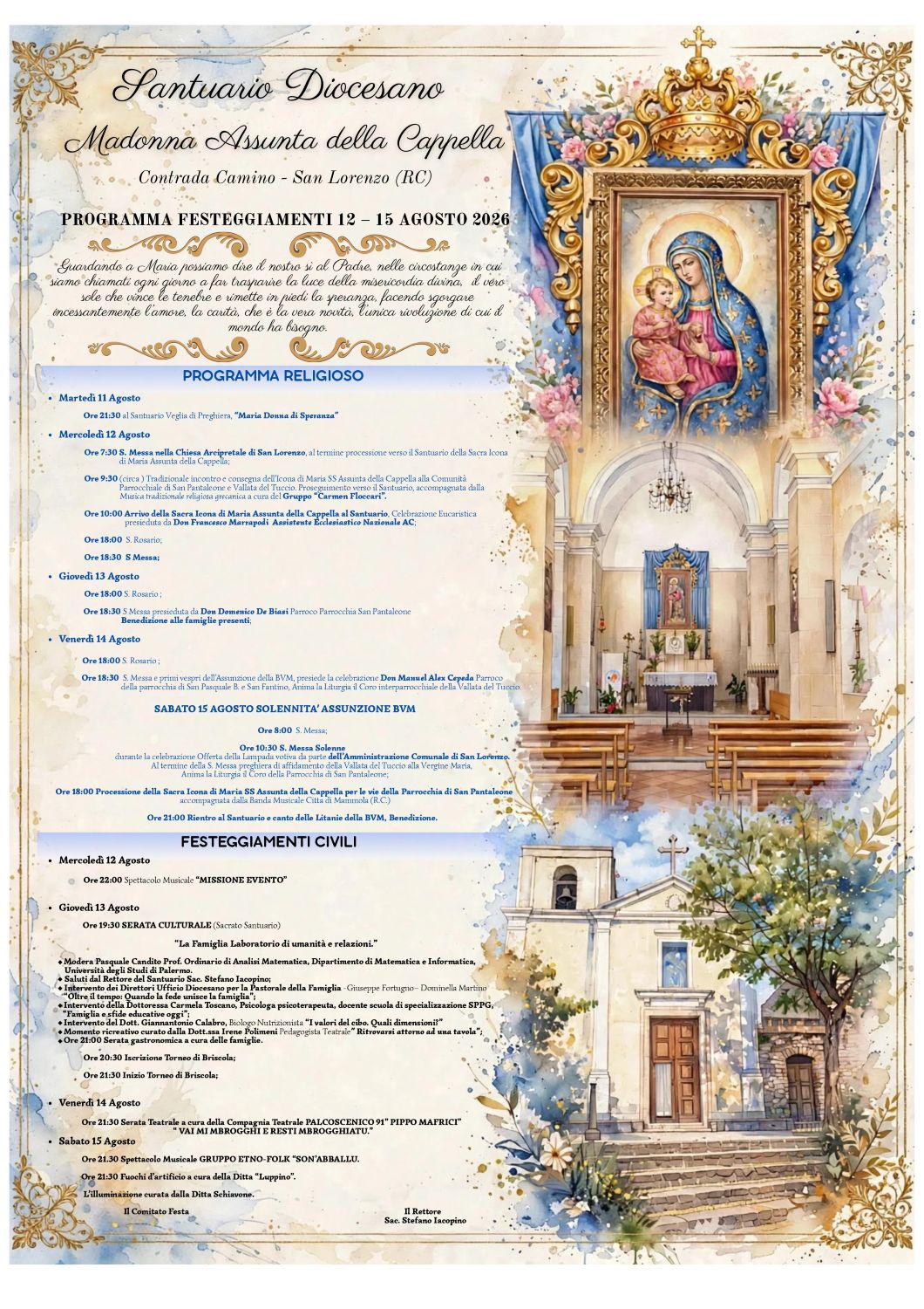 Santuario Diocesano Madonna Assunta della Cappella di San Lorenzo