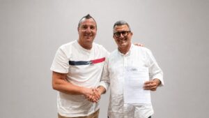 Vincenzo De Marco e DG Claudio Carofiglio