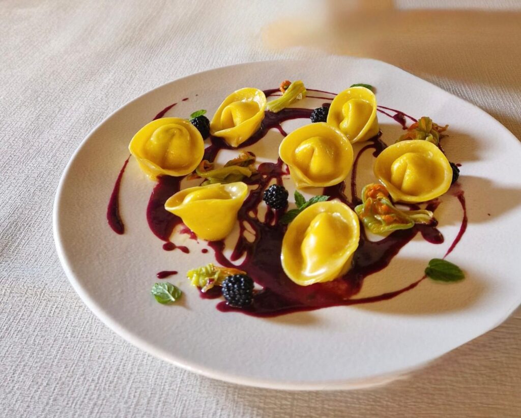 ViniMilo 26, Essenza di More, il piatto del ristorante Da Rinuccio per ViniMilo